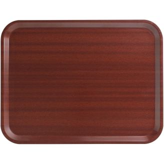 Bandeja Capri laminada Cambro caoba 36x46 cm