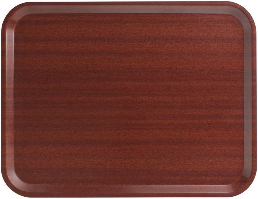 Vassoio Capri laminato Cambro mogano 36x46 cm