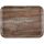 Vassoio Madeira laminato Cambro rovere scuro 36x46 cm