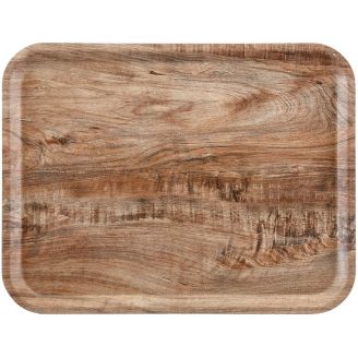 Bandeja Madeira laminada Cambro oliva claro 36x46 cm