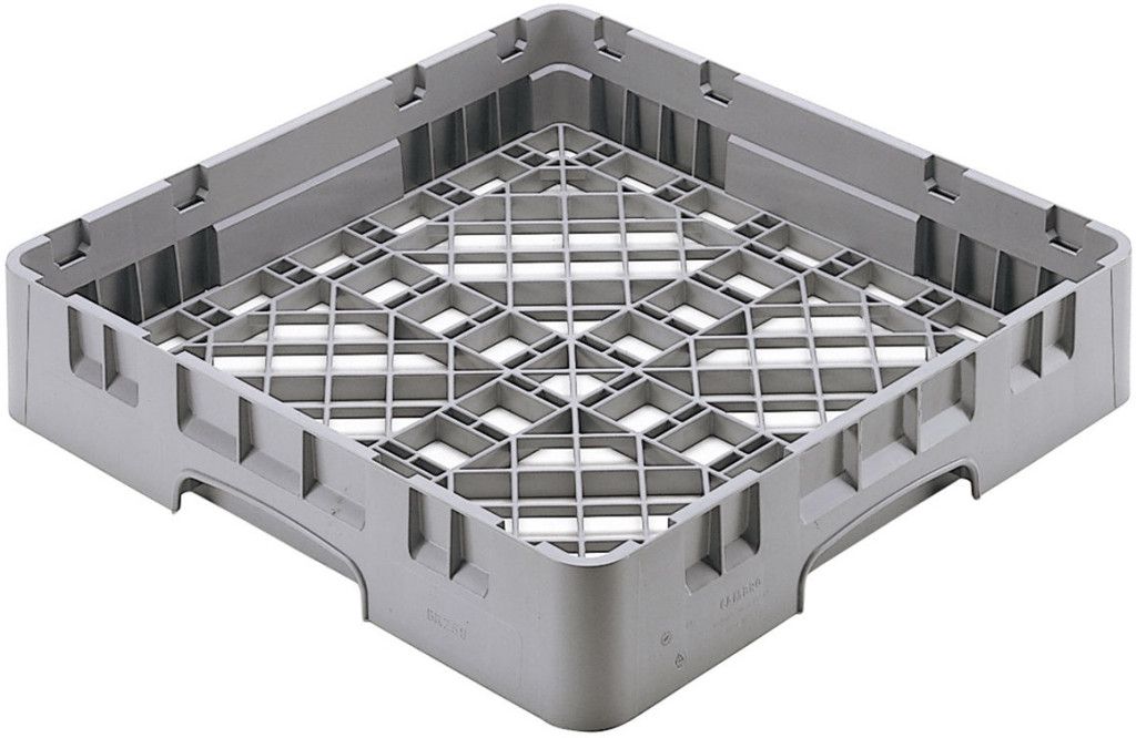 Panier d'&eacute;vier Cambro basic 1/1 - 500x500 mm - gris