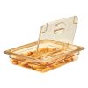 Cambro h-pan half size high heat food pans - amber (150)