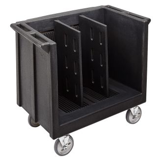 Cambro carrello portavassoi e piatti regolabile - nero (110)