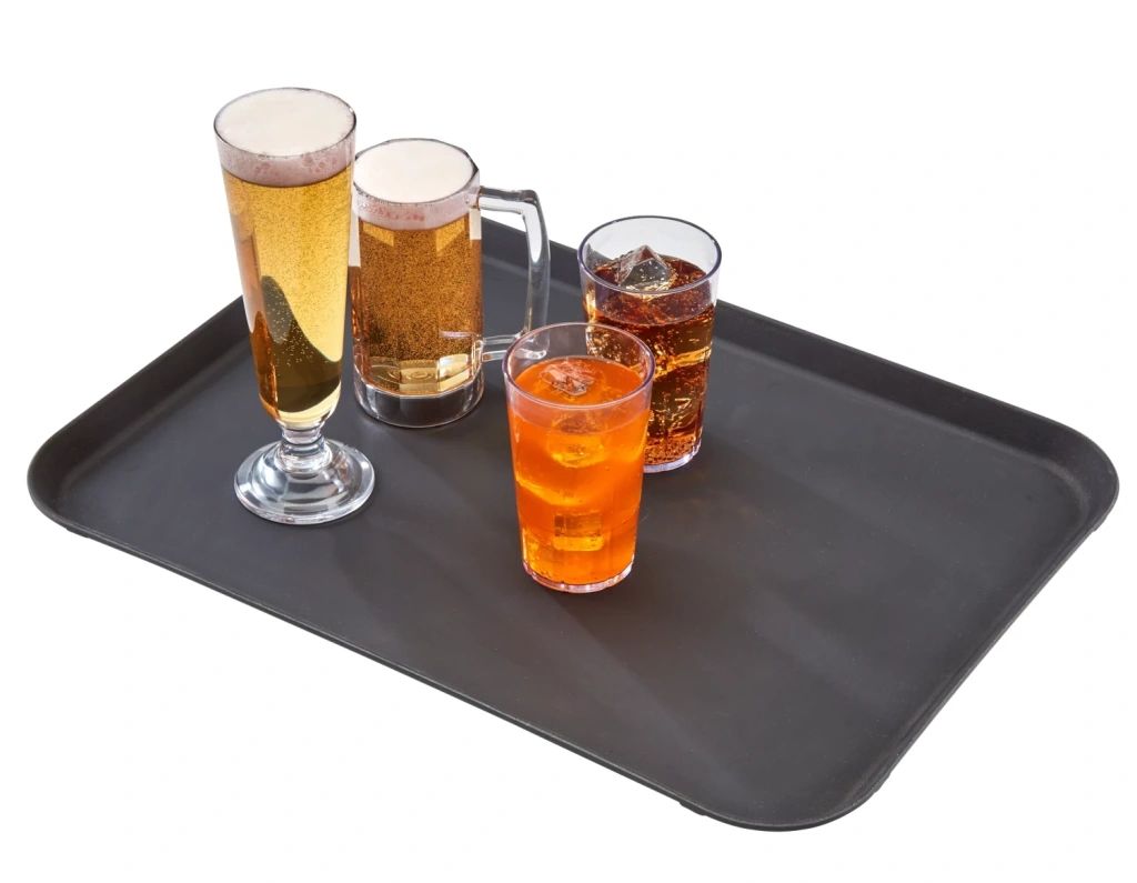 Cambro camtread rektangul&auml;ra brickor - svarta (110)