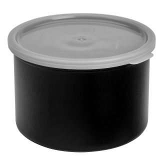 Cambro garnki solidne - czarne (110)