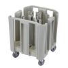 Cambro kompaktowy regulowany pojemnik na naczynia 8 wież seria S - nakrapiany szary (480)
