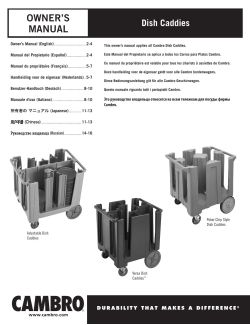 Gebruikers handleiding