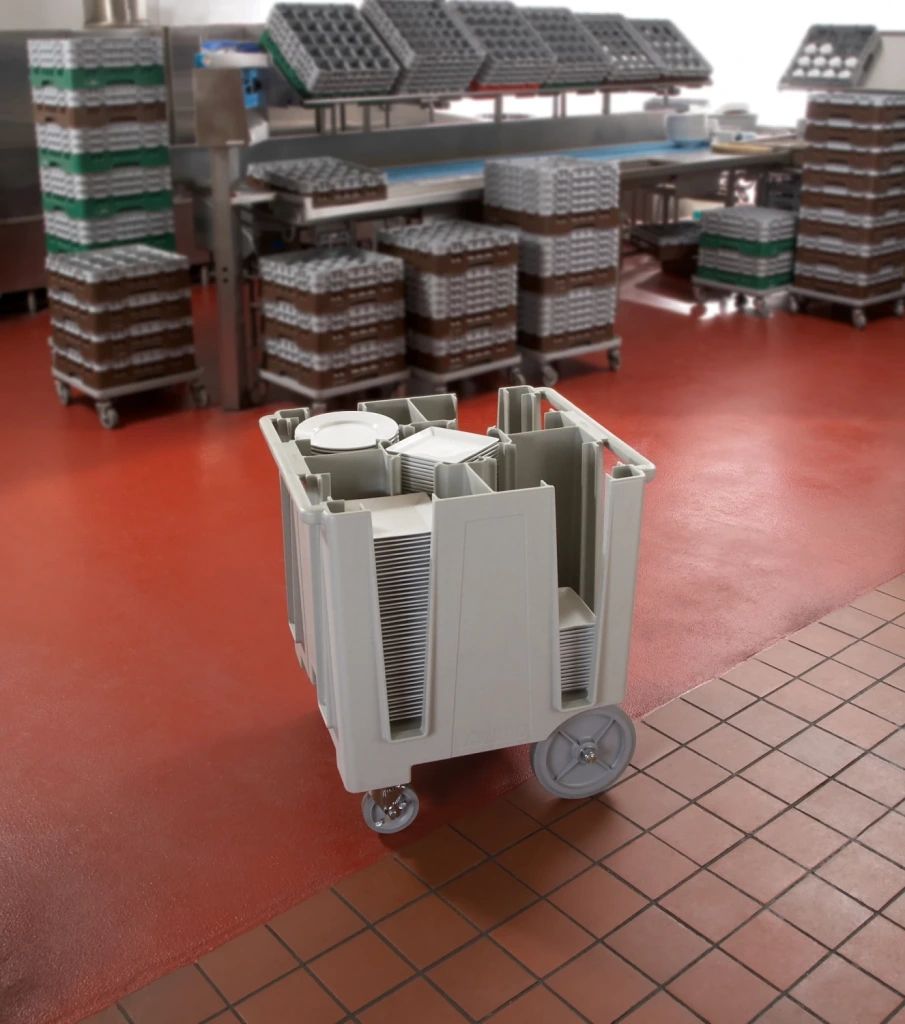 Cambro versa schotelhouders - gespikkeld grijs (480)
