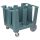 Cambro adjustable dish caddy - slate blue (401)