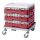 Cambro Camrack 16 compartiments diam&egrave;tre maximum du verre 4 38 1111 cm racks pleine taille - canneberge (416)