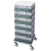 Cambro stojaki bazowe camrack w pełnym rozmiarze - sherwood green (119)