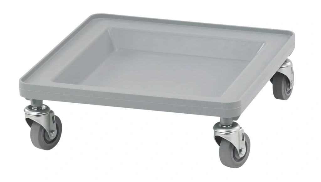Cambro camdollies zonder handvat voor afwasrekken - zachtgrijs (151)