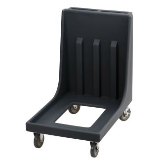 Cambro camdollies met handvat - cd1826mtc voor horeca apparatuur - zwart (110)
