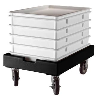 Cambro camdollies voor pizzadeegdozen - zwart (110)
