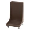 Cambro camdollies con maniglia per scolapiatti - marrone scuro (131)