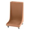 Cambro Geschirrabroller mit Griff f&uuml;r Geschirrk&ouml;rbe - kaffeebeige (157)