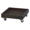 Cambro camdollies zonder handvat voor afwasrekken - zwart (110)