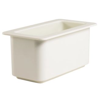 Cambro coldfest 13 casseroles et couvercles - blanc (148)