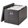Cambro Lavavajillas de carga superior multiusos Cam EPP180XLT GoBox, color negro (110)