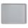 Cambro Bandejas Versa de poli&eacute;ster con borde plano y superficie lisa - gris claro (a27)