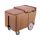 Cambro coperchio scorrevole 175 libbre 80 kg contenitori per ghiaccio - beige caff&egrave; (157)