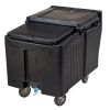 Cambro pojemniki na l&oacute;d z przesuwaną pokrywą 175 funt&oacute;w 80 kg - czarne (110)