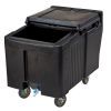 Cambro pojemniki na l&oacute;d z przesuwaną pokrywą 175 funt&oacute;w 80 kg - czarne (110)