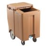 Cambro Schiebedeckel 175 lbs 80 kg Eisbeh&auml;lter - Kaffeebeige (157)