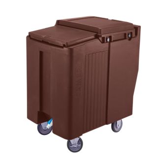 Cambro schuifdeksel 175 lbs 80 kg ijskarren - donkerbruin (131)