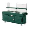 Cambro carrello camkiosk solo senza tettuccio - verde (519)