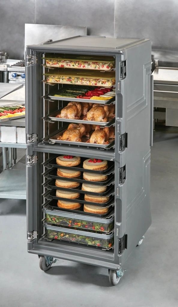 Cambro Pro Cart Ultra - Carro alto universal no el&eacute;ctrico - Gris carb&oacute;n (615)