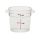 Cambro camwear rounds - przezroczyste (135)