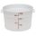 Cambro poly rounds - white (148)