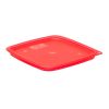 Cambro camsquares freshpro easy seal covers doorschijnend - doorschijnend rood (266)