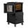 Camcart ultra Cambro upch1600 con puerta superior con calefacci&oacute;n y ruedas resistentes