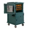 Cambro upch1600 ultra camcarts con ruote per carichi pesanti - verde granito