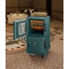 Cambro upch1600 ultra camcart z podgrzewanymi g&oacute;rnymi drzwiami - granitowo-zielony