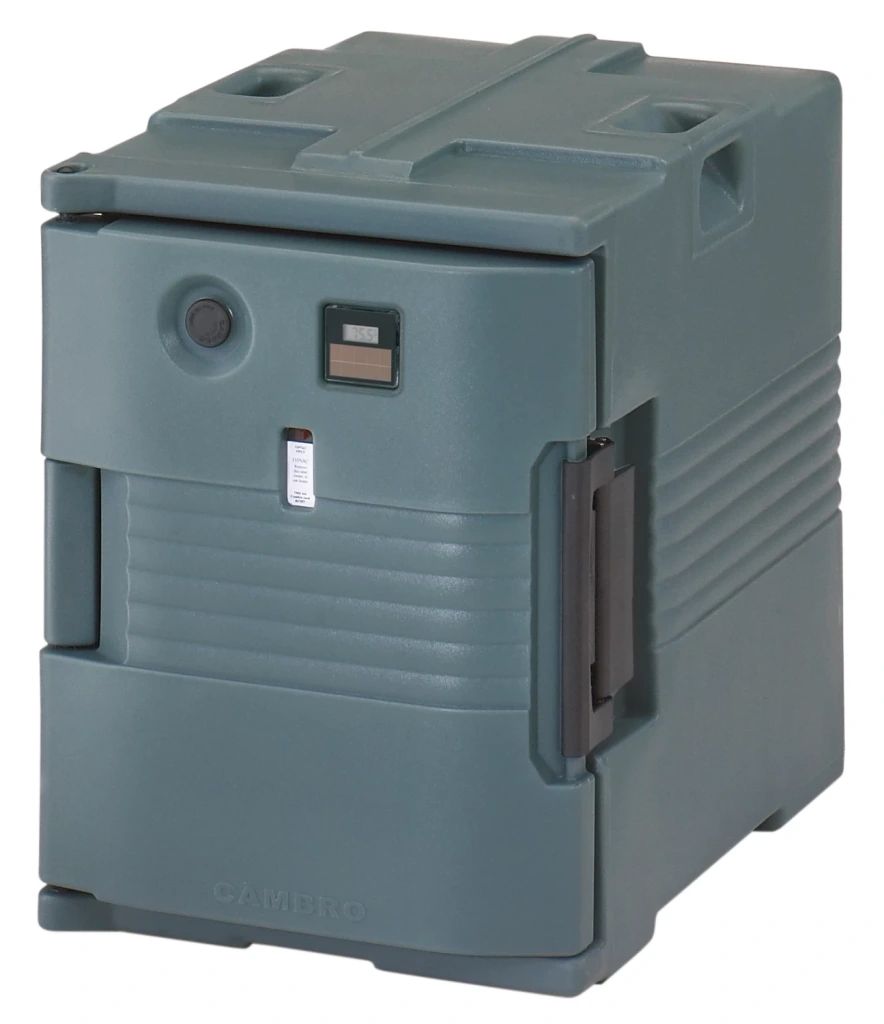 Cambro upch400 podgrzewane uchwyty na patelnie - granitowo-szary (191)