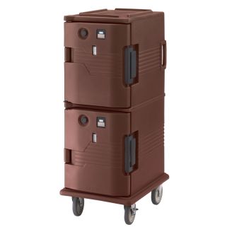 Cambro upch800 verwarmde karren - donkerbruin (131)