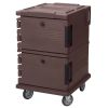 Cambro ultra camcarts voor voedselpannen - upc1200 - donkerbruin (131)