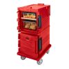 Cambro ultra camcarts per teglie per alimenti - upc600 - rosso acceso (158)