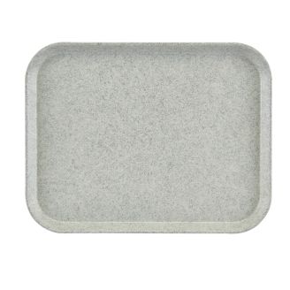 Cambro plateaux en polyester versa lite - forme &agrave; profil haut avec surface lisse - fum&eacute;e mouchet&eacute;e (a20)