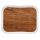 Cambro plateau versa lite century - design discret et forme amusante - olive marron (f90)
