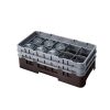 Cambro Camrack 10 compartimentos Di&aacute;metro m&aacute;ximo del cristal 3 716 87 cm Estantes de medio tama&ntilde;o - Marr&oacute;n (167)