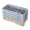 Cambro camrack 10 compartimenten maximale glasdiameter 3 716 87 cm rekken halve maat - beige (184)