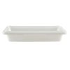 Cambro poly half size voedsel opbergdozen - wit (148)