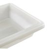 Cambro poly half size voedsel opbergdozen - wit (148)