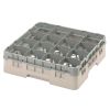 Cambro camrack 16 scomparti diametro massimo vetro 4 38 1111 cm ripiani full size - beige (184)