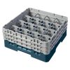 Cambro camrack 16 scomparti diametro massimo del vetro 4 38 1111 cm rack full size - verde acqua (414)