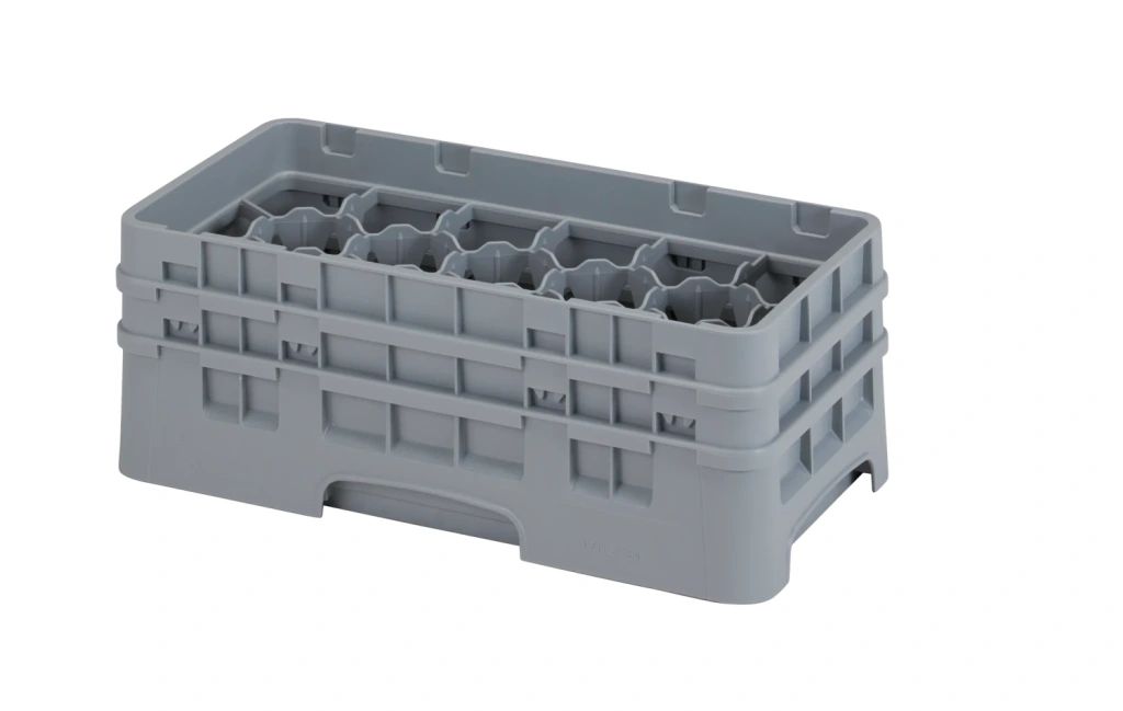 Cambro camrack 17 przegr&oacute;dek maksymalna średnica szkła 2 78 73 cm p&oacute;łki poł&oacute;wkowe - miękki szary (151)